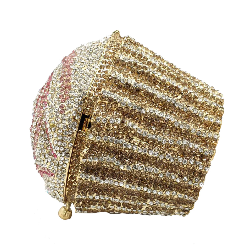 Cupcake Rhinestone Purse