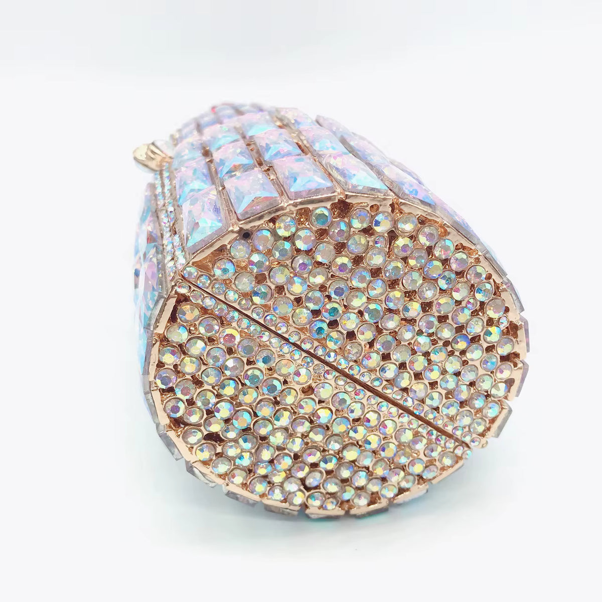 Lipstick Rhinestone Gem Purse