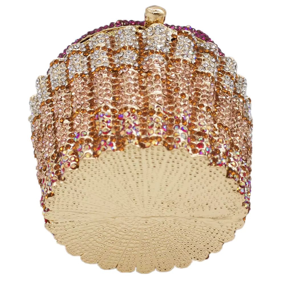 Cupcake Rhinestone Purse